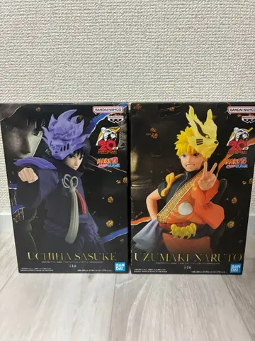 NARUTO-나루토- 20주년 기념 피규어 우즈마키 나루토 우치하 사스케
