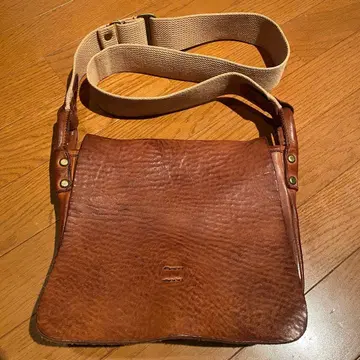 SLOW 가죽 숄더백