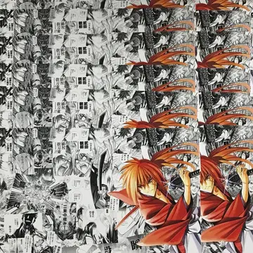 새상품 미사용 바람의 검심 엽서 세트