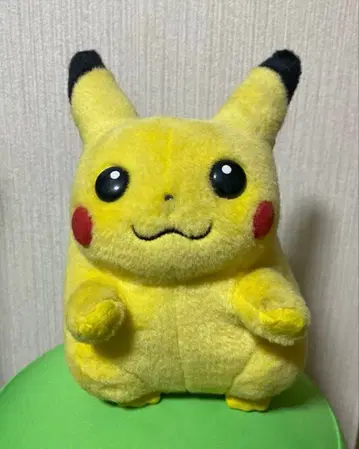 헤이세이 레트로 피카츄 초대 봉제 인형 TOMY 레어템