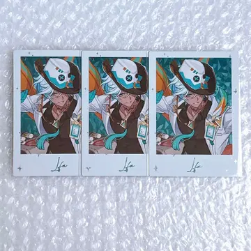 원신 fes 폴라로이드 카드 이파 3장 세트