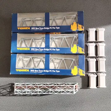 N게이지 3010 뉴트러스형 철교 세트 (PC 교각형) TOMIX 4세트