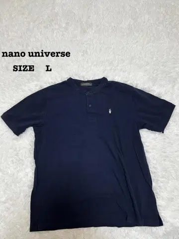 나노 유니버스 헨리넥 T셔츠 L 다크 네이비 [226]