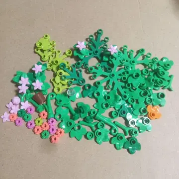 레고 LEGO 꽃 묶음 판매 잎 줄기 미도리