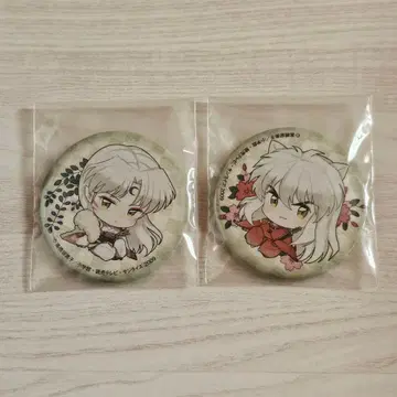 이누야샤 셋쇼마루 꽃맞이 캔뱃지