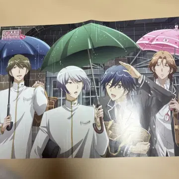 미남 고등학교 지구 방위부 오늘부터 신령님 포스터