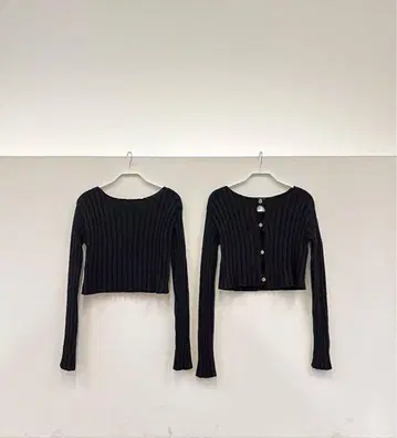 baserange 마카오 카디건 블랙