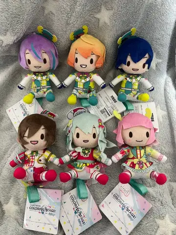 프로세카 후와푸치 미니 봉제 인형 원더랜즈 vol.1 2 원다쇼