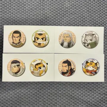 골든 카무이 동물 포즈 캔뱃지 오가타 히지카타 타니가키 키로란케