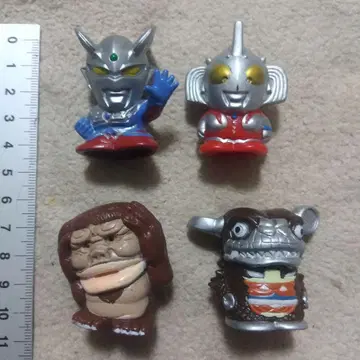 울트라맨 제로 울트라의 어머니 M1호 갼고 손가락 인형 세트