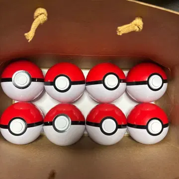 포케파크 관동 몬스터볼 캡슐 핀즈 없음 8개