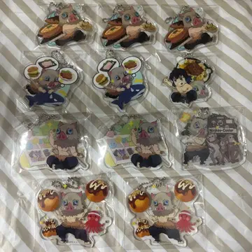 귀멸의 칼날 전 집중전 지역 한정 아크릴 참 하시비라 이노스케