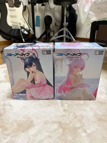 블루 아카이브 유메미리즈 피규어 2체 세트