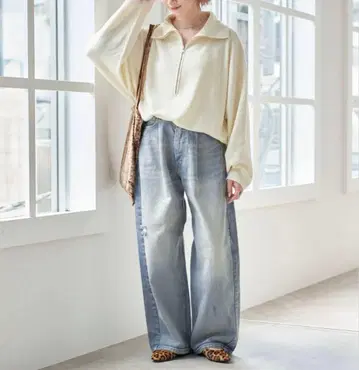 Spick and Span5 1/2 TUCKBARREL DENIM27