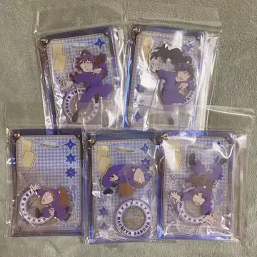 닌타마 란타로 파우치 포함 아크릴 스탠드 5학년 세트