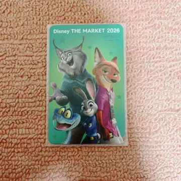 디즈니 더 마켓 이중식 카드 주토피아 2