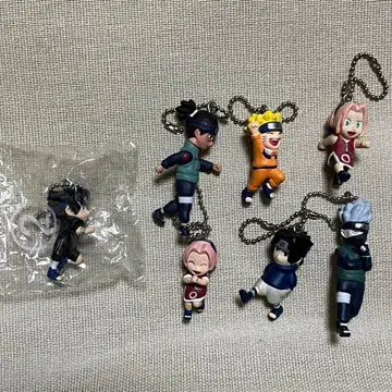 비바나루토 NARUTO 키링 당시 물건 나루토 카카시 사스케 이타치