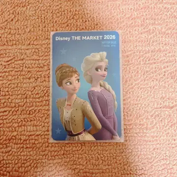 디즈니 더 마켓 이중식 카드 안나