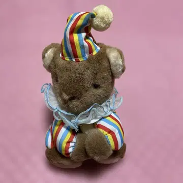 곰 봉제 인형 오르골 작은 세상 쇼와 레트로