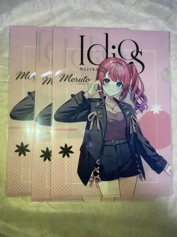 Idios 복권 스퀘어 쿠라모치 메루토 클리어 파일 3점