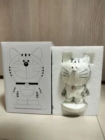 미사용 새상품 도라에몽 레진 피규어