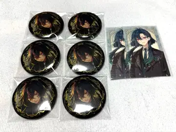 악마 집사와 검은 고양이 아쿠네코 4주년 금박 캐릭터 배지 특전 바스틴