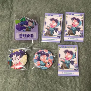 닌타마 키리마루 캔뱃지 카드 아니카페 스이파라 극락탕