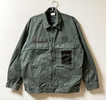프랑스군 HBT 짧은 기장 메카닉 자켓 98C 밀리터리 XL 상당