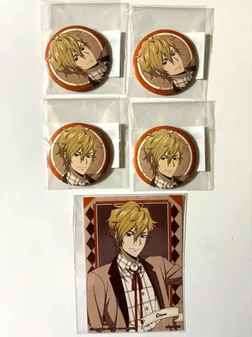 가정교사 히트맨 REBORN! 디노 마루쿠지 캔뱃지 특전 브로마이드