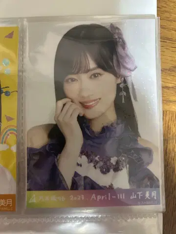 야마시타 미즈키 노기코레 브로마이드 4종 컴프