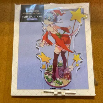 리제로 아크릴 스탠드 렘 산타 애니메이트 그라테 한정판