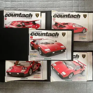 데아고스티니 람보르기니 카운탁 LP500S 책자 매거진