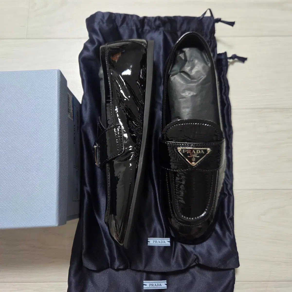 Prada Vintage Velcro Loafer | Bunjang Global