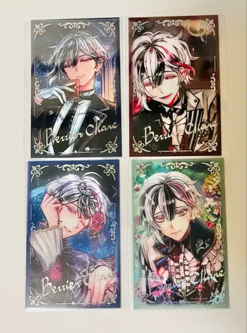 악마 집사와 검은 고양이 아쿠네코 벨리안 벌스데이 금박 클리어 카드