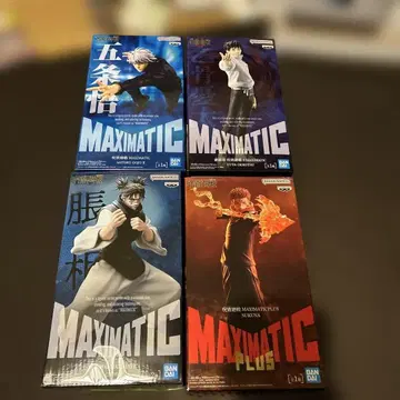 주술회전 MAXIMATIC 스쿠나 오토코 쵸소우 고죠 피규어