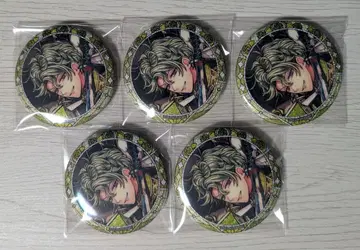 악마 집사와 블랙 고양이 캔뱃지 5점 하나마루 3주년