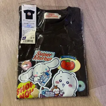 치이카와 x 산리오 캐릭터즈 슈퍼마켓 T셔츠 치이카와 XL