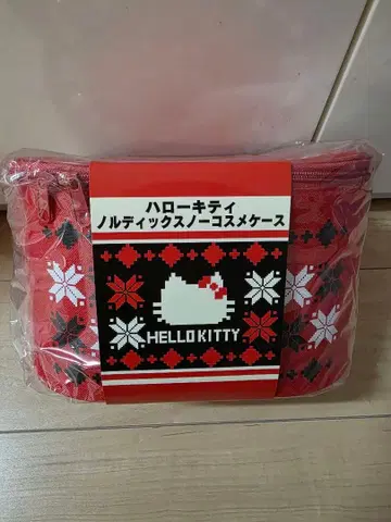 헬로키티 노르딕 파우치 레드