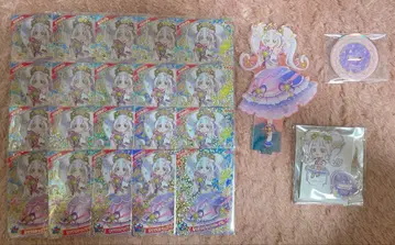 비밀의 아이프리 링 공주 컬러풀 샤인 퍼플 세트