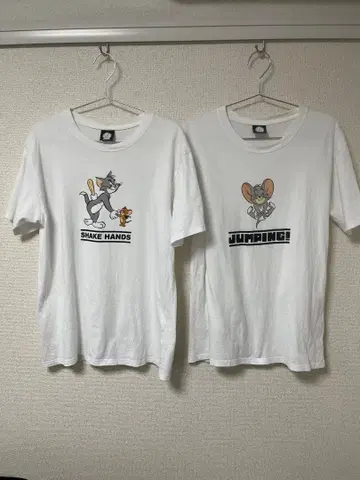 톰과 제리 T셔츠 2장 세트