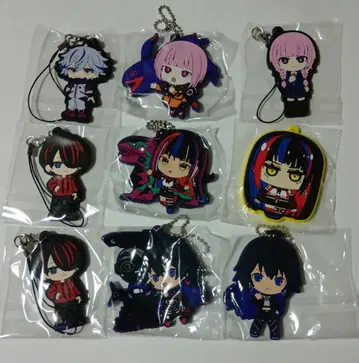 카미츠바키시 건설 중 카호 하류 코코 하스타 라플라스 러버 키링 모음