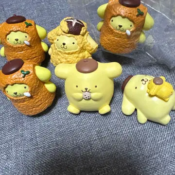 폼폼푸딩 캡슐 토이 6개 세트