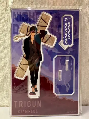 트라이건 스탬피드 울프우드 아크릴 스탠드