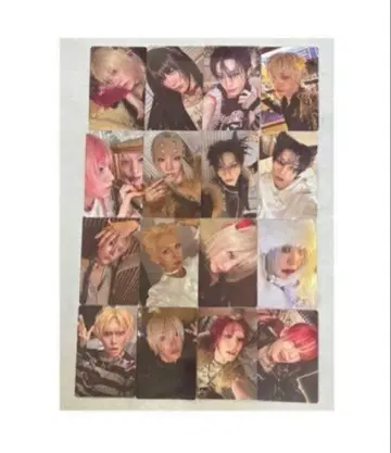 XLOV 트레이딩 카드 봉입 16장 세트