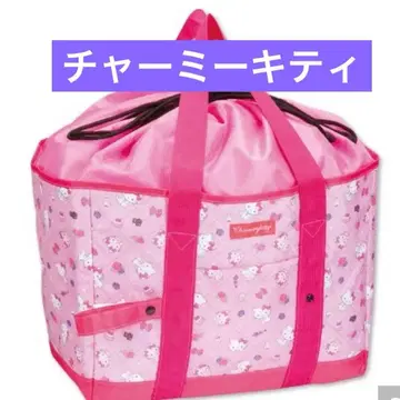 새상품 챠미키티 헬로키티 보냉 쇼핑백 보냉 토트 에코 장바구니