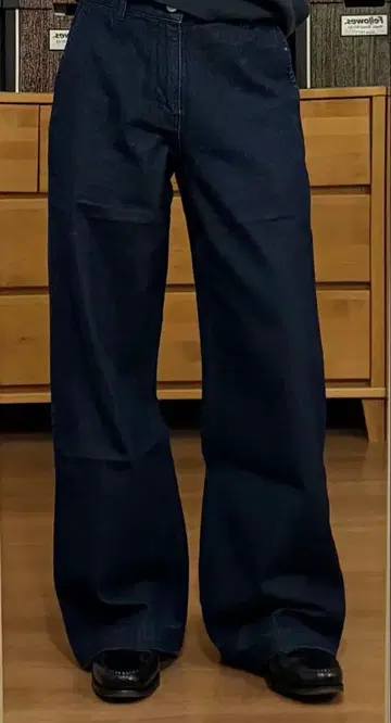 ZARA 배기 데님 팬츠