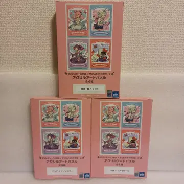 젠레스 존 제로 산리오 캐릭터즈 아크릴 아트 패널 3종 세트