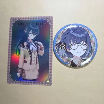 미스즈 캔뱃지 테마리 오로라 카드 라떼 코디 학마스