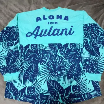 디즈니 하와이 아우라니 한정판 긴팔 티셔츠 롱티 USA제