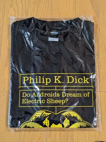 미사용 새상품 안드로이드 일렉트릭 쉽 드림 T셔츠 블랙 남성용 L 사이즈